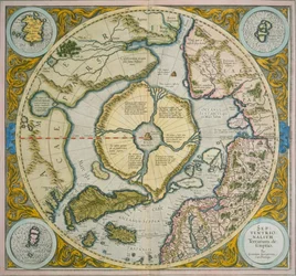Septentrionalium Terrarum descriptio, 1595